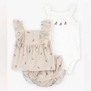 Cherry print set
